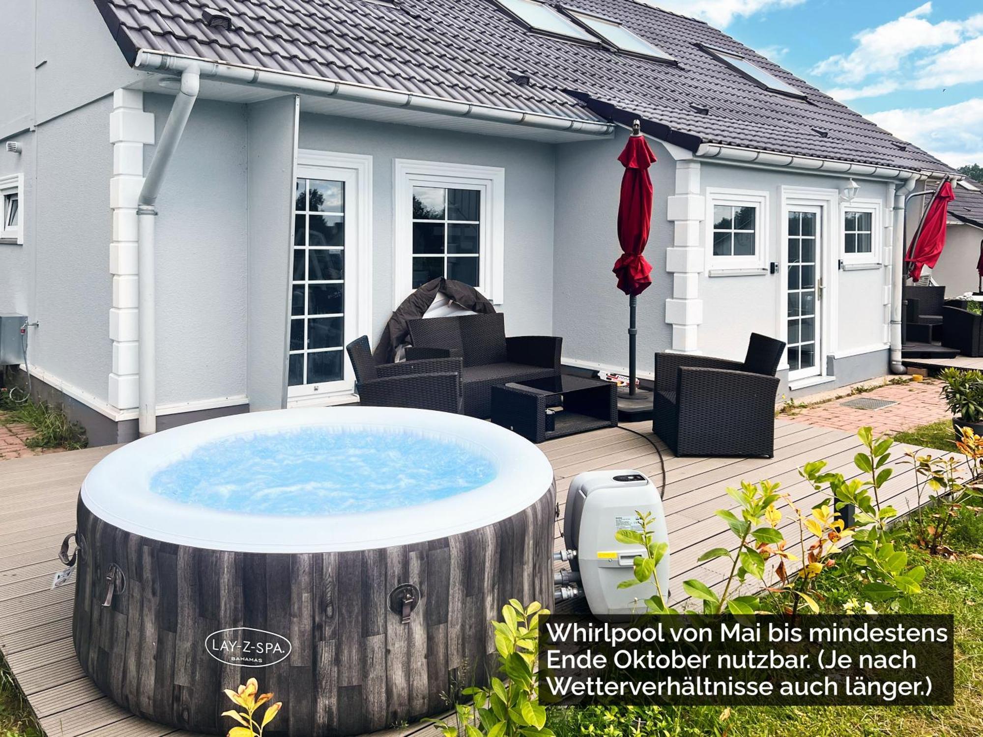 Ferienhaeuser Insel Usedom Haus Samara 8 - Blick Aufs Achterwasser! Whirlpool Und Sauna Lutow エクステリア 写真